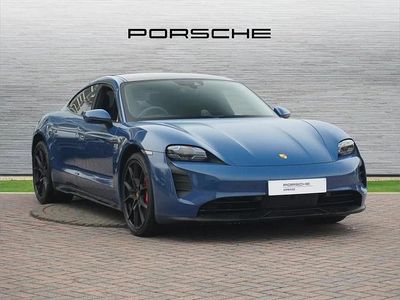 Used Porsche Taycan 439 kW (598 HP) 2023 Blue Sedan