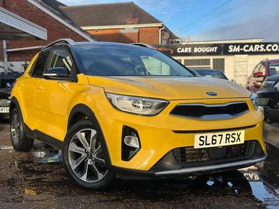 Yellow Used 2017 Kia Stonic First Edition SUV | £7,495 (Super price)