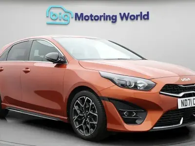 Used Kia Ceed GT-Line 160 HP (117 kW) 2022 Orange Hatchback