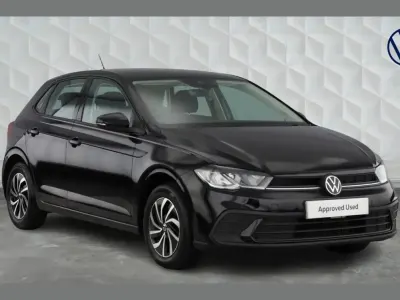 Used VW Polo Life 95 HP (69 kW) 2023 Black Hatchback
