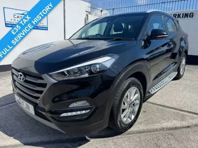 Usado Hyundai Tucson SE 116 CV (85 kW) 2016 Negro SUV