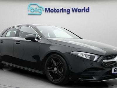 Used Mercedes A180 AMG line 136 HP (100 kW) 2019 Black Hatchback