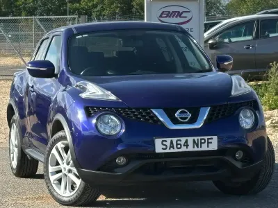 Used Nissan Juke Acenta 110 HP (80 kW) 2014 Blue SUV