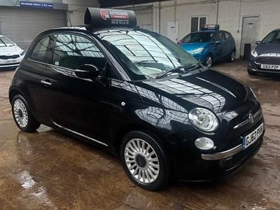 Usado Fiat 500 Lounge 69 HP (50 kW) 2012 Preto Citadino