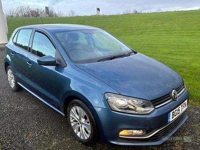 Blue Used 2015 VW Polo SE Hatchback | £5,995 (Good price)