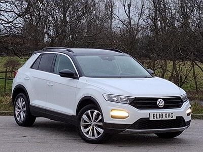 White Used 2018 VW T-Roc Design SUV | £13,698 (A bit pricey)