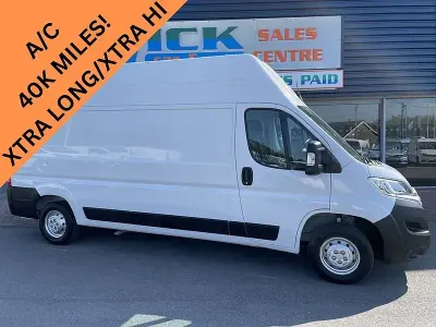 Used Citroën Relay 140 HP (102 kW) 2023 White Van