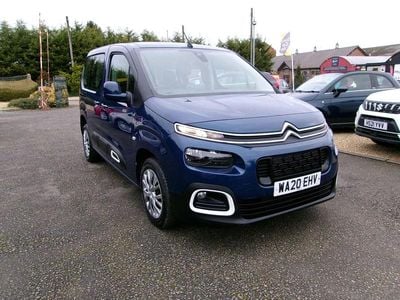 Used Citroën Berlingo Feel 2020 Blue MPV