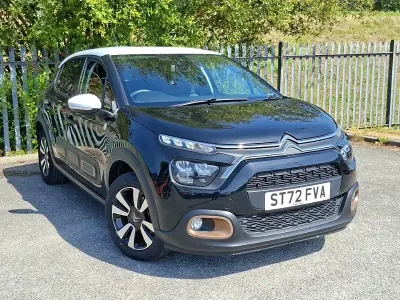 Used Citroën C3 PureTech 83 HP (61 kW) 2022 Black Hatchback