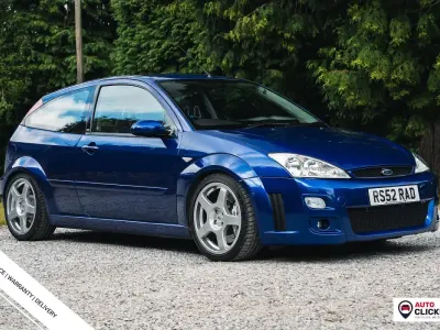 Used Ford Focus RS 213 HP (156 kW) 2003 Blue Hatchback