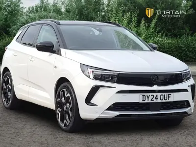 Used Vauxhall Grandland X Ultimate 130 HP (95 kW) 2024 White SUV