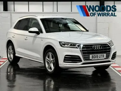 Used Audi Q5 S-Line 190 HP (139 kW) 2019 White SUV