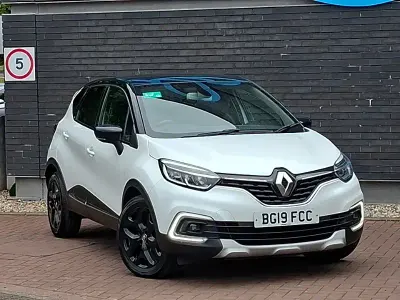 Used Renault Captur GT-Line 90 HP (66 kW) 2019 White SUV