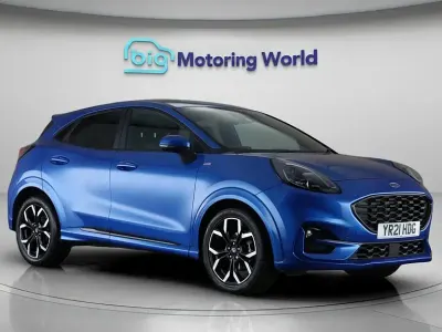 Second-hand Ford Puma ST-Line X 125 CP (91 kW) 2021 Albastru SUV