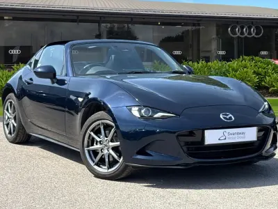 Used Mazda MX5 Exclusive-Line 132 HP (97 kW) 2024 Blue Cabriolet