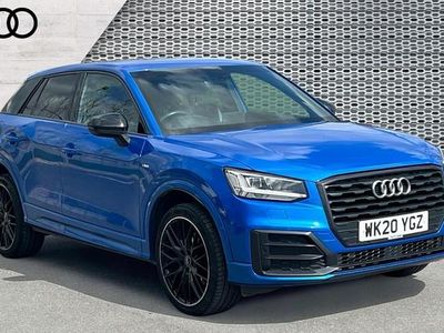 Used Audi Q2 Black Edition 150 HP (110 kW) 2020 Blue SUV