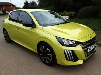 Used Peugeot 208 Allure 2024 Yellow Hatchback