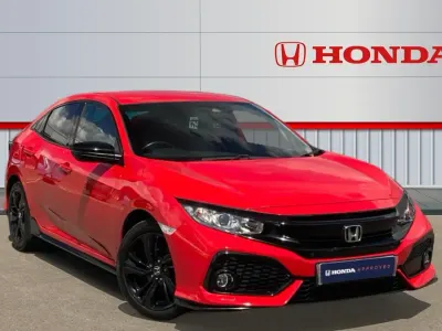 Used Honda Civic Sport 126 HP (92 kW) 2019 Red Hatchback