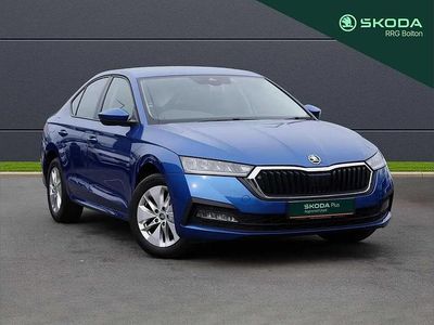 Used Skoda Octavia SE Technology 110 HP (80 kW) 2022 Race blue metallic Hatchback