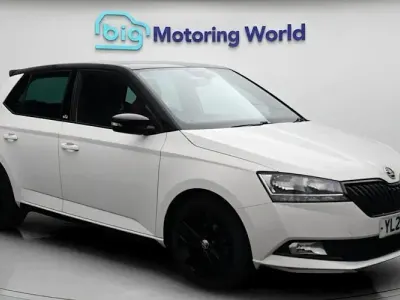 Used Skoda Fabia Monte Carlo 95 HP (69 kW) 2021 White Hatchback