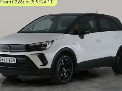 Used Vauxhall Crossland S 131 HP (96 kW) 2023 White SUV