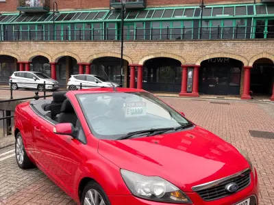 Used Ford Focus Cabriolet 2009 Red Cabriolet