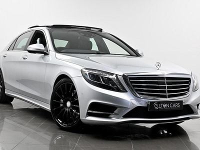 Silver Used 2015 Mercedes S350L AMG line Sedan | £19,990 (A bit pricey)