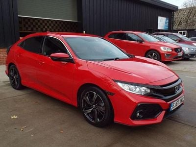 Used Honda Civic SR 129 HP (94 kW) 2017 Red Hatchback