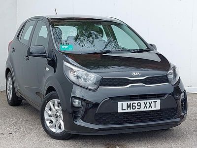Used Kia Picanto 66 HP (48 kW) 2019 Black Hatchback