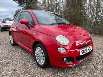 Used Fiat 500 S 69 HP (50 kW) 2015 Red Hatchback