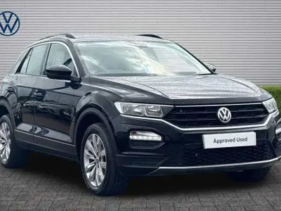 Used VW T-Roc SE 150 HP (110 kW) 2020 Black SUV
