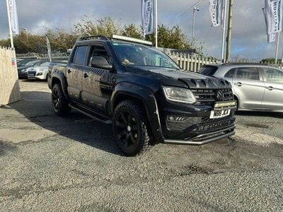 Black Used 2015 VW Amarok Ultimate Pickup | £19,995