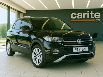 Black Used 2021 VW T-Cross SE SUV | £16,495 (Fair price)