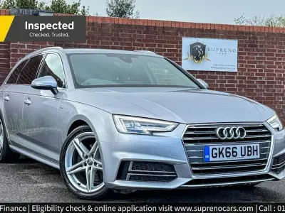 Usado Audi A4 S-Line 150 CV (110 kW) 2016 Plateado Familiar