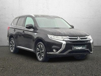Used Mitsubishi Outlander P-HEV 2018 Black Estate