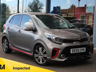 Used Kia Picanto GT-Line 83 HP (61 kW) 2019 Silver Hatchback
