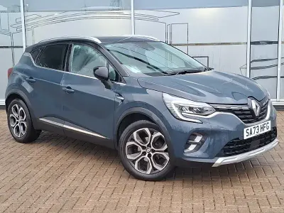 Used Renault Captur Techno 91 HP (66 kW) 2023 Blue SUV