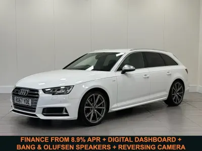 Used Audi A4 S-Line 354 HP (260 kW) 2017 White Estate