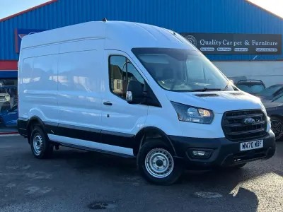 Używany Ford Transit 130 KM (95 kW) 2020 Biały Van