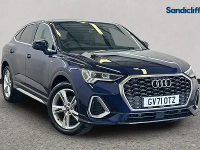 Used Audi Q3 S-Line 150 HP (110 kW) 2023 Blue SUV