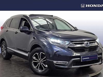 Cosmic blue Used 2021 Honda CR-V Hybrid SUV | £25,965 (Expensive)