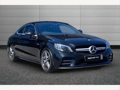Begagnad Mercedes C43 AMG Premium 390 HK (286 kW) 2023 Svart Sportkupé