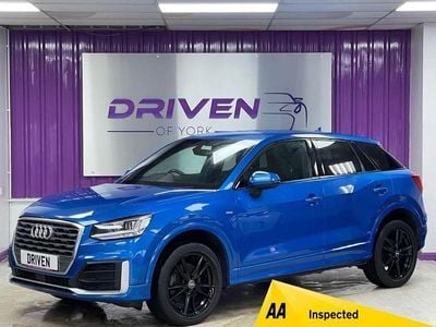 Blue Used 2017 Audi Q2 S-Line SUV | £12,200 (Fair price)