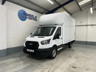 Used Ford Transit 130 HP (95 kW) 2022 White Cabriolet