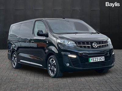 Used Vauxhall Vivaro Ultimate 100 kW (136 HP) 2023 Black MPV