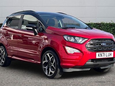 Used Ford Ecosport ST-Line 125 HP (91 kW) 2021 Red SUV