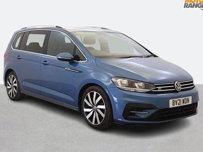 Blue Used 2021 VW Touran R-line MPV | £18,895 (Super price)
