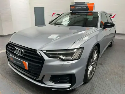 Used Audi A6 Black Edition 2021 Silver Sedan