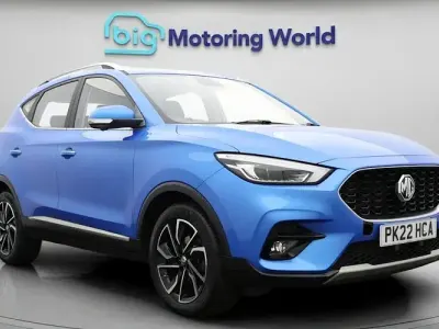 Used MG ZS Exclusive 106 HP (77 kW) 2022 Blue SUV