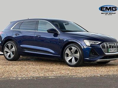 Used Audi e-tron S-Line 230 kW (313 HP) 2023 Blue SUV